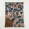Brown Camo Blanket
