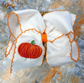 Pumpkin Bow with Orange Trim