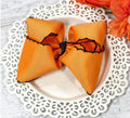 Orange with Black Trim Bow