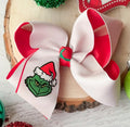 Grinch Bow