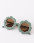 Sage Flower Sunglasses - Kids