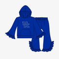 Royal Ruffle Hoodie Set