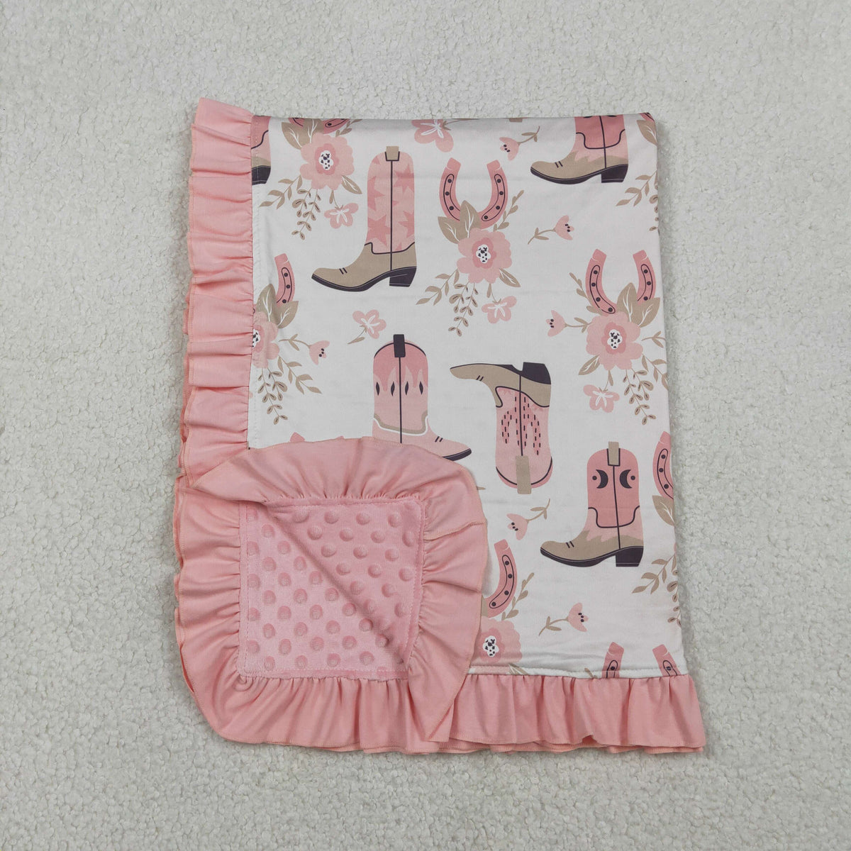 Pink Boot Blanket